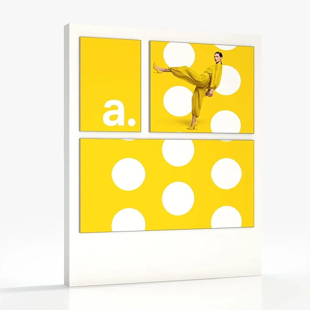 Tekstilramme uten belysning